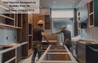 Flat Interior Designers in Wadala Near Me