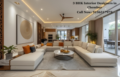 3 BHK Interior Designers in Chembur