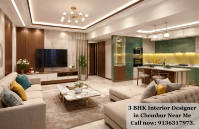 3 BHK Interior Designer in Chembur Near Me