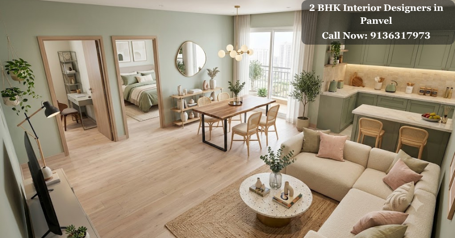 2 BHK Interior Designers in Panvel
