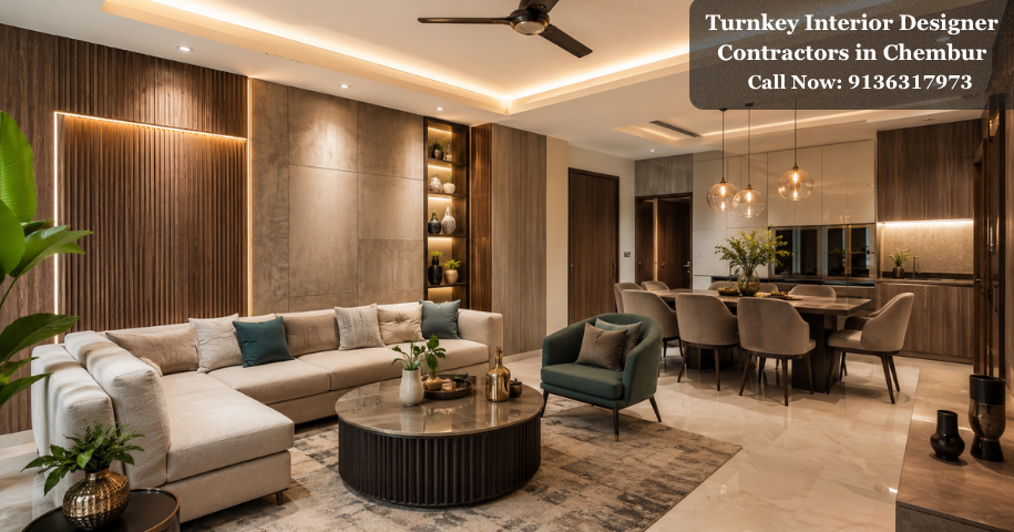 Turnkey Interior Designer Contractors in Chembur