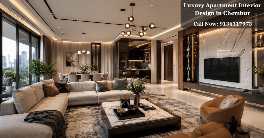 Luxury Apartment Interior Design in Chembur