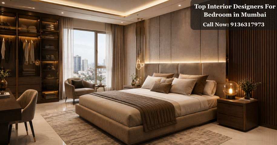 Top Interior Designers For Bedroom in Mumbai